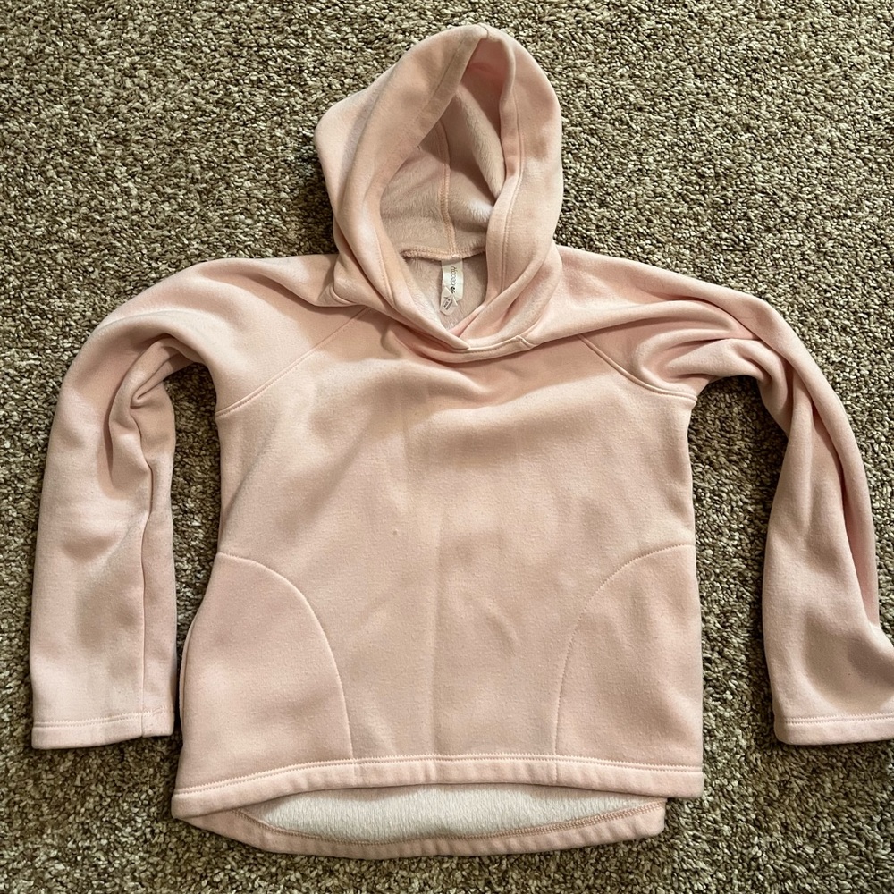 Girls supersoft fleece hoodie